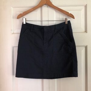 Toad and Co Earth Works Blue Skirt 8